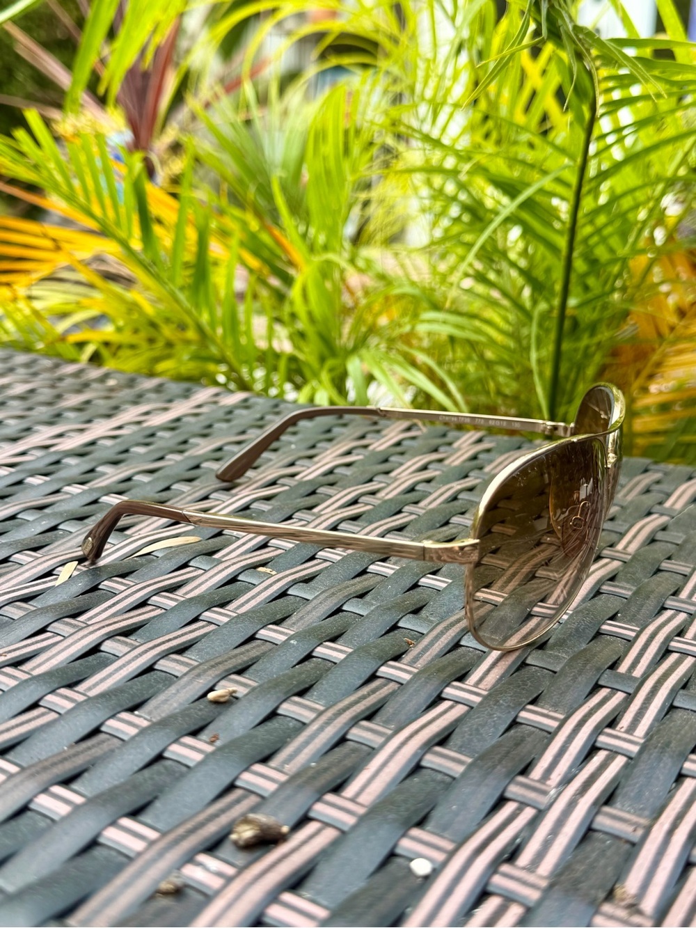 Tom Ford “Charles” TF35 Aviator Sunglasses - Brown Tint - Picture 3 of 6